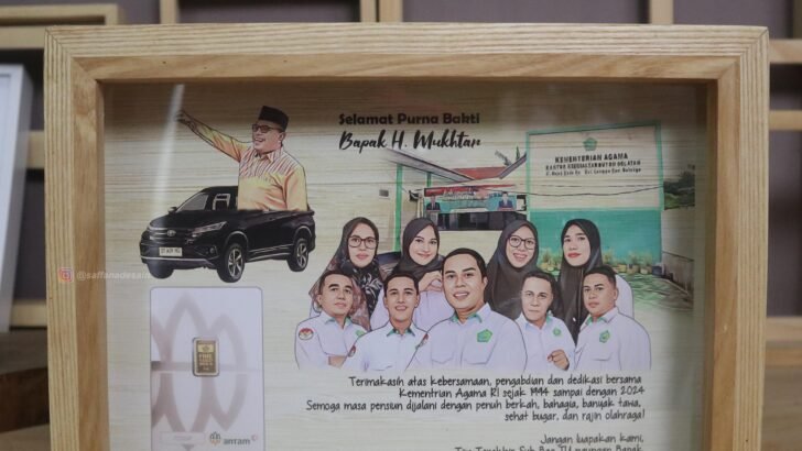 Selamat Purna Bakti / Menag / Kementerian Agama / antam / logam mulia