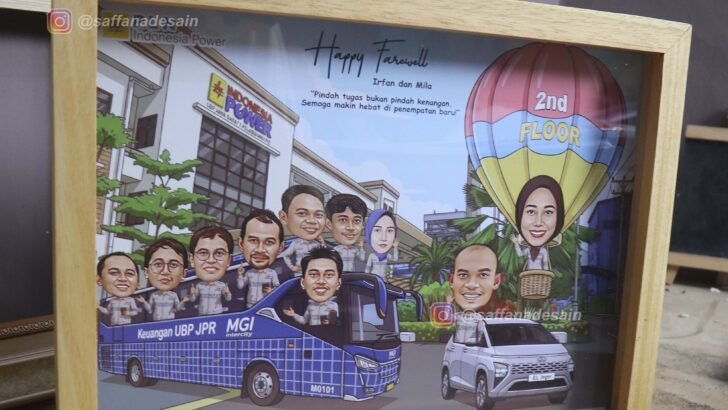 Farewell / Balon udara / pindah tugas / Indonesia Power / PLN Indonesia Power