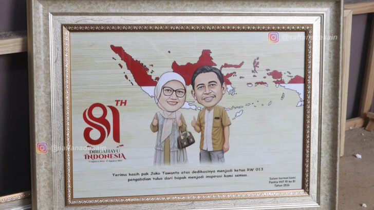 Terimakasih atas dedikasinya menjadi ketua RW 013 / Panitia HUT RI / RT / Kepala Desa / Lurah / RW