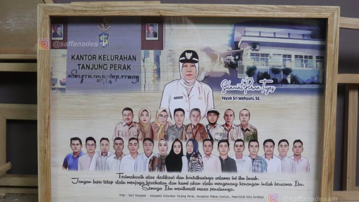 Terimakasih atas dedikasi / Bu lUrah